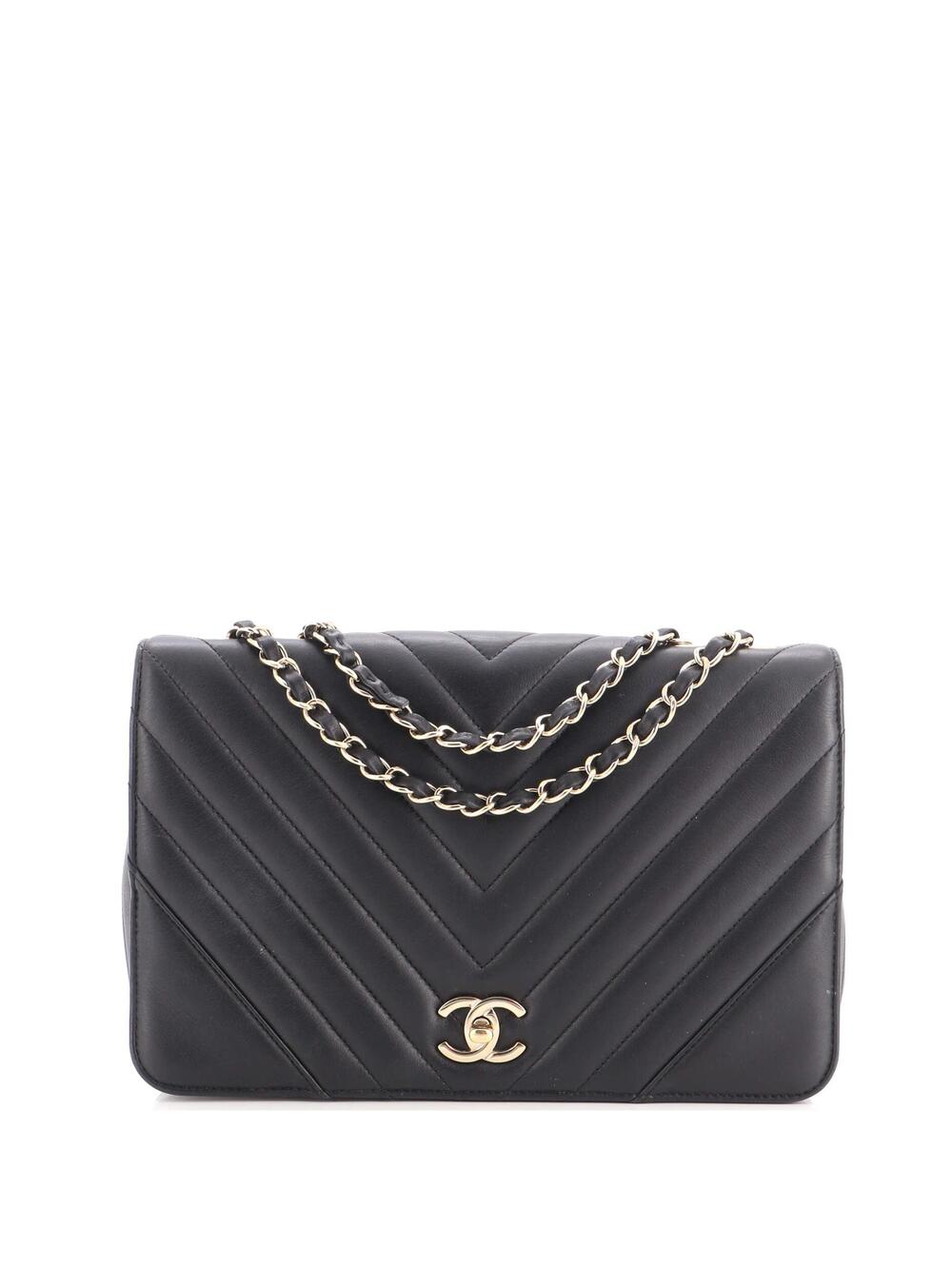 Chanel Statement Flap Bag Chevron #335979C43B